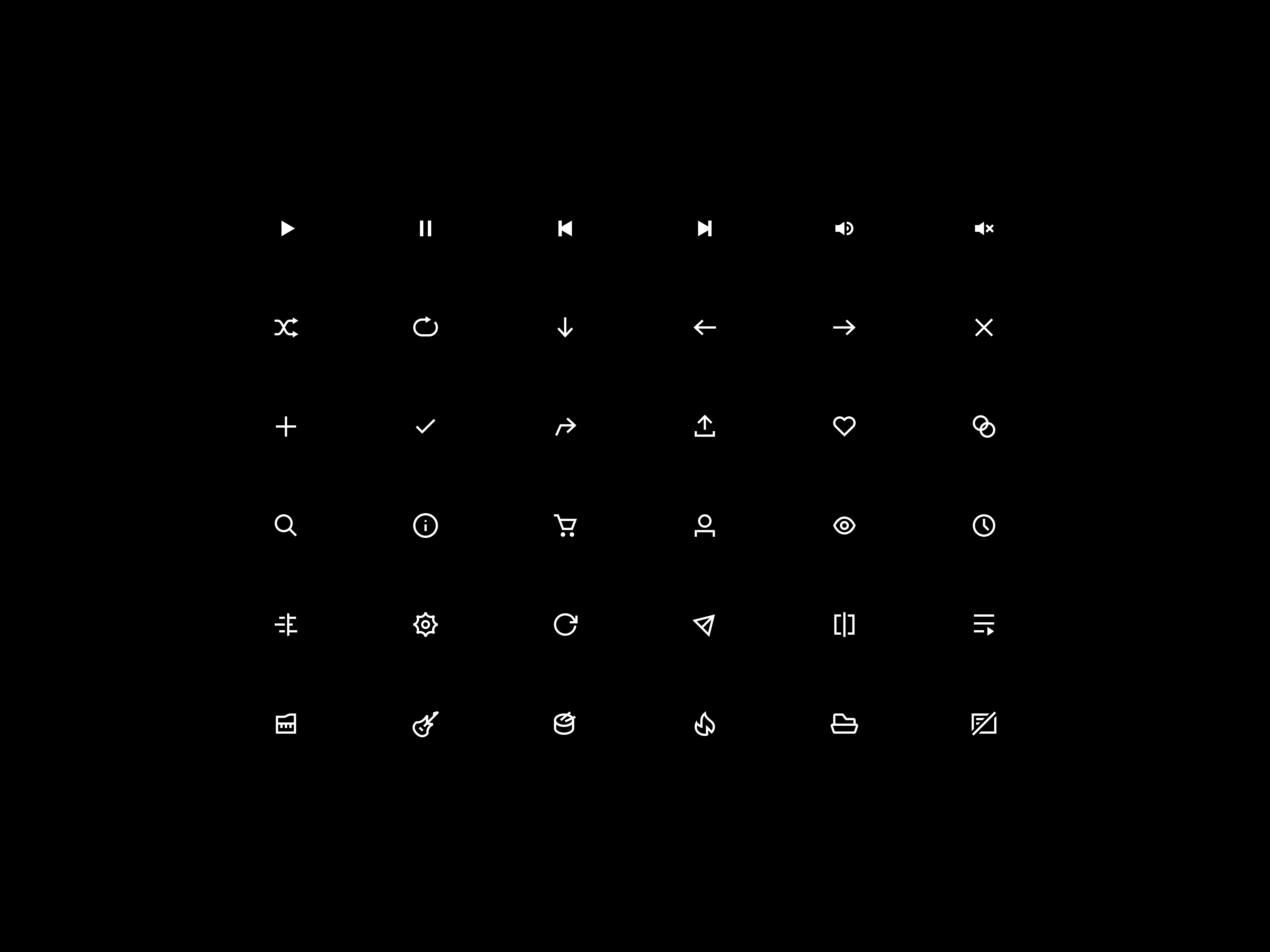 Epidemic Sound icons
