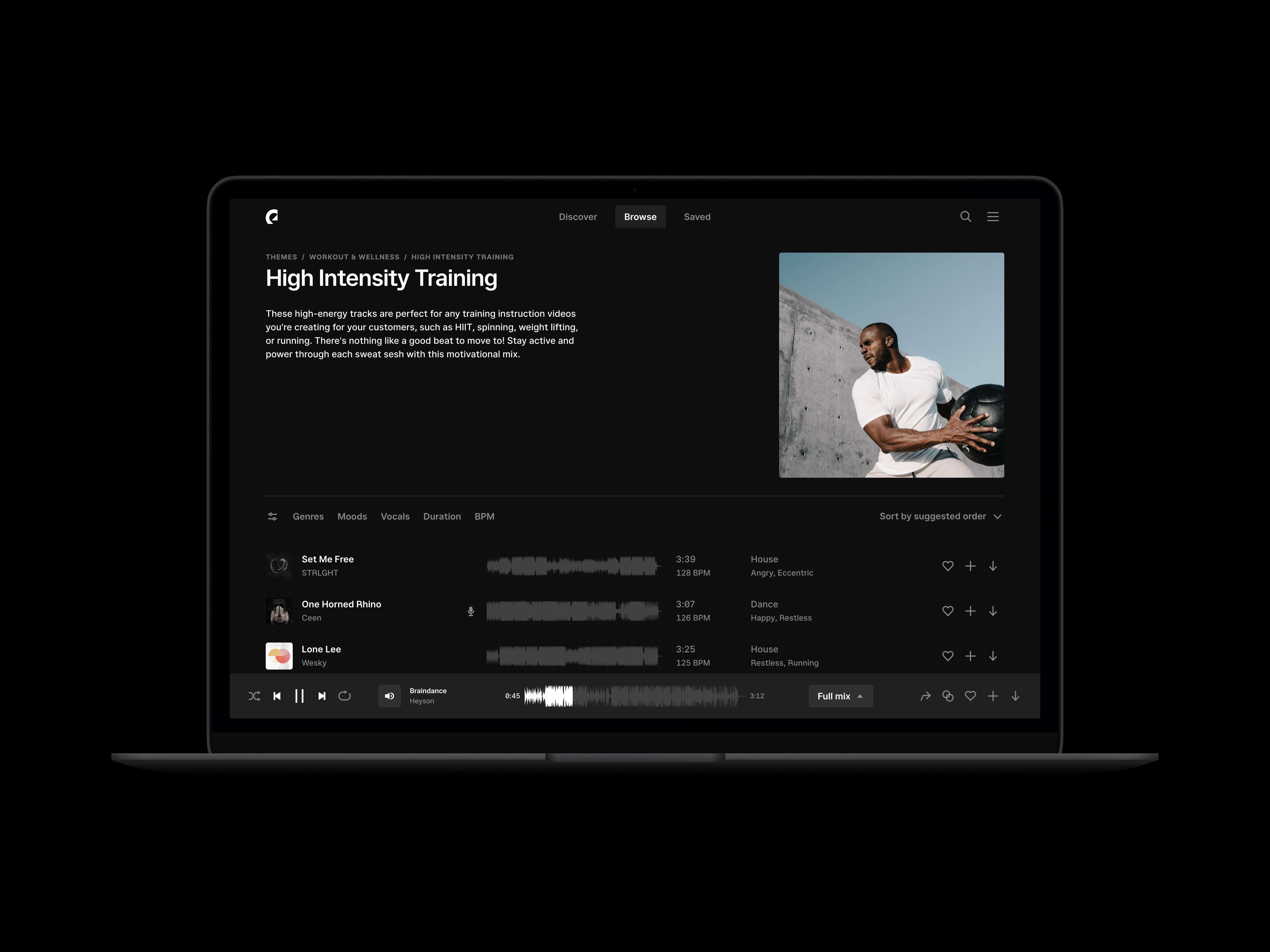 Epidemic Sound playlist