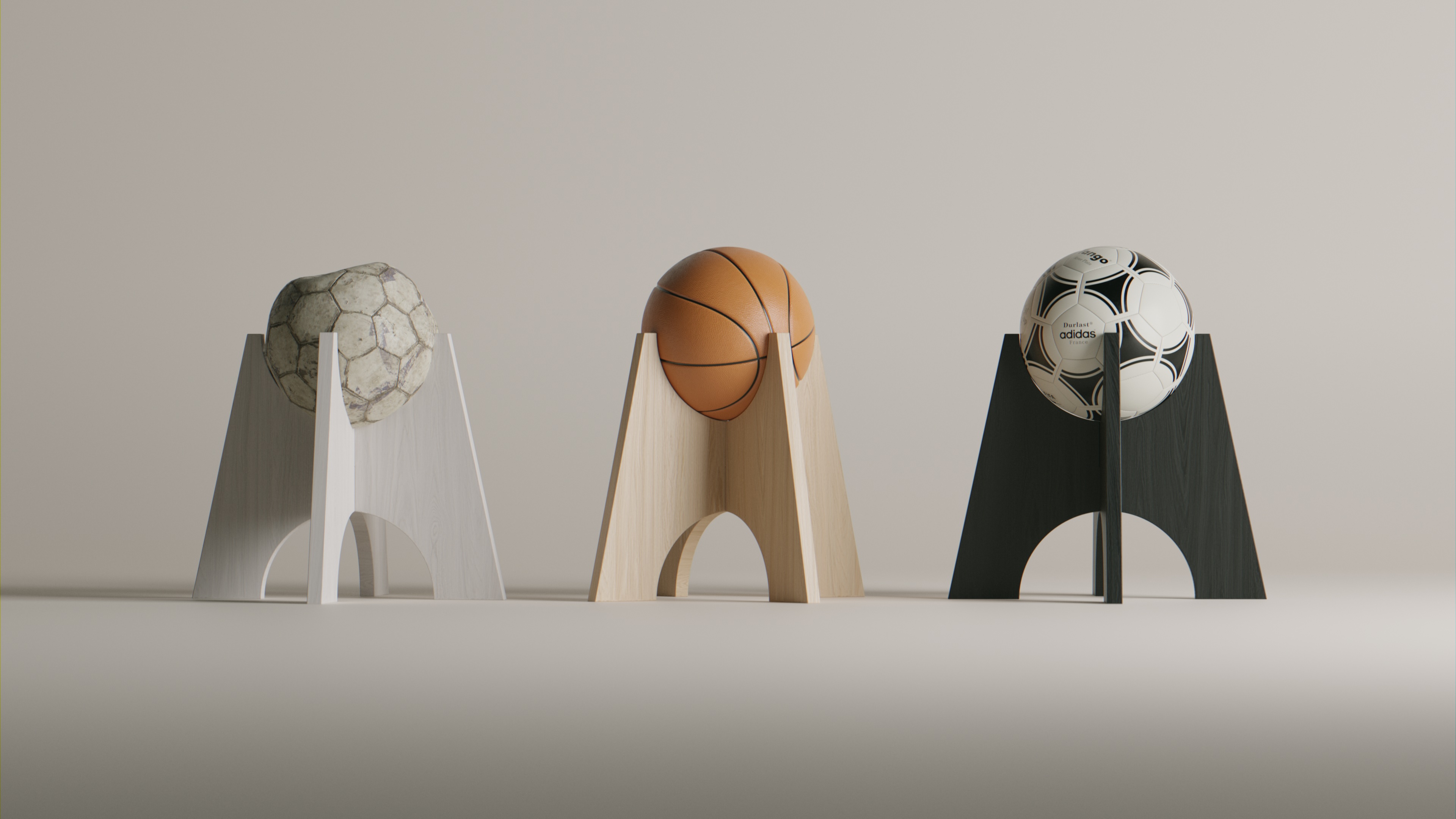 3 ball stools