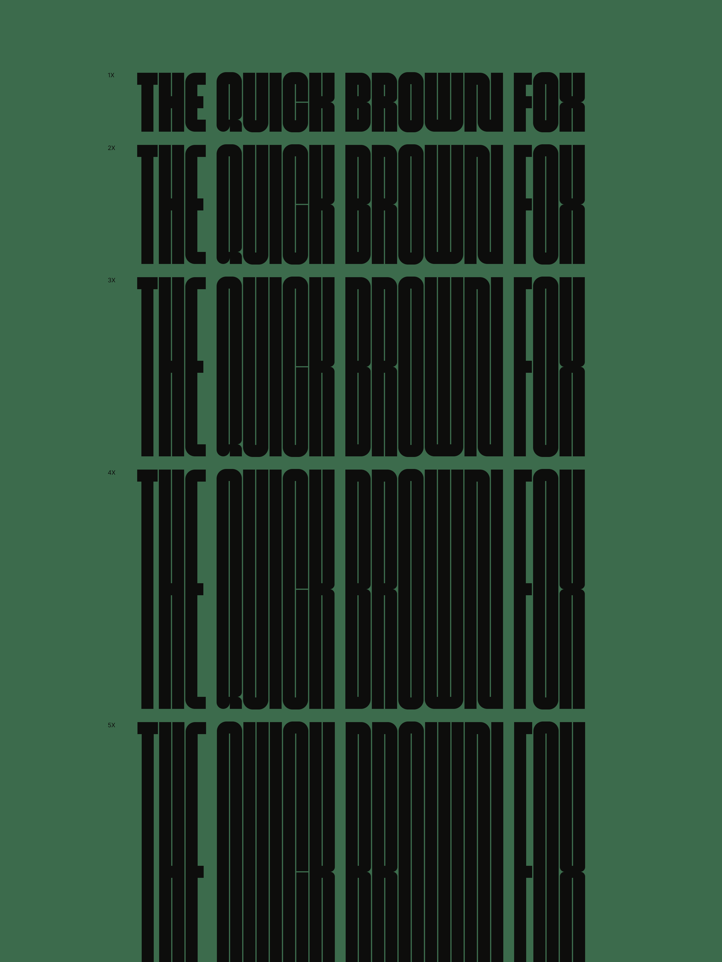 Variable font